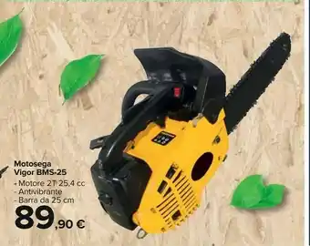 Carrefour Vigor Motosega offerta