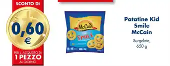 Patatine Kid Smile McCain Surgelate, 650 g