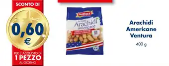 Esselunga Arachidi Americane Ventura 400 g offerta