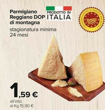 Carrefour Parmigiano Reggiano DOP Di Montagna offerta