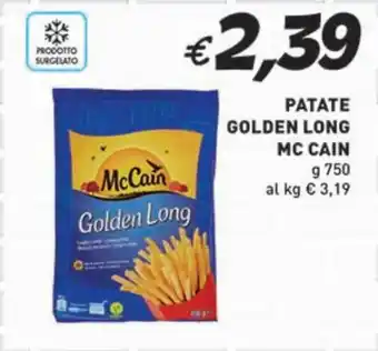 Coal PATATE GOLDEN LONG MC CAIN g 750 offerta