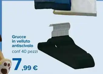 Carrefour Grucce In Velluto Antiscivolo offerta