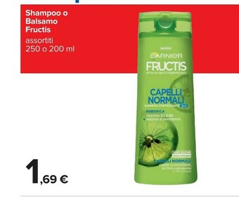 Carrefour Garnier Shampoo offerta