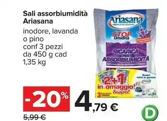 Ariasana Sali Assorbiumidità