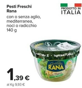 Carrefour Rana Pesto Fresco Di Noci 140 G(ml) offerta