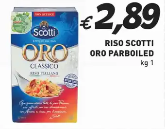 Coal RISO SCOTTI ORO PARBOILED kg 1 offerta