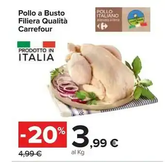 Carrefour Pollo A Busto offerta