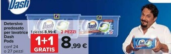 Carrefour Dash Detersivo Predosato Per Lavatrice offerta