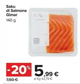 Gimar Saku Di Salmone