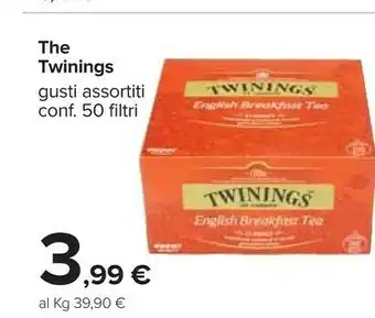 Carrefour Twinings English Breakfast Tea offerta