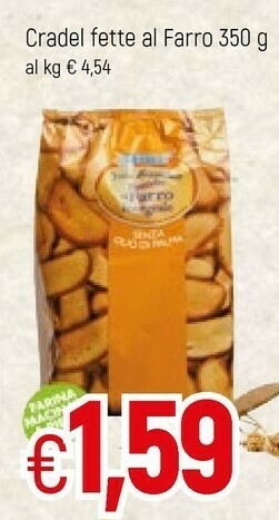 Famila Cradel Fette biscottate offerta