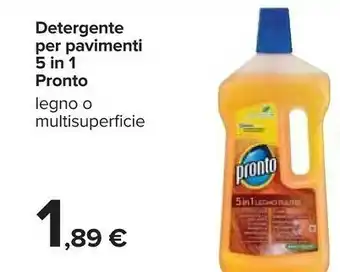 Carrefour Pronto Detergente Per Pavimenti offerta