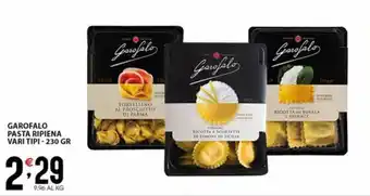 Sisa GAROFALO PASTA RIPIENA VARI TIPI-230 GR offerta