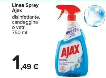 Carrefour Ajax Linea Spray offerta