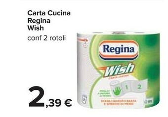 Carrefour Regina Carta Cucina Wish offerta