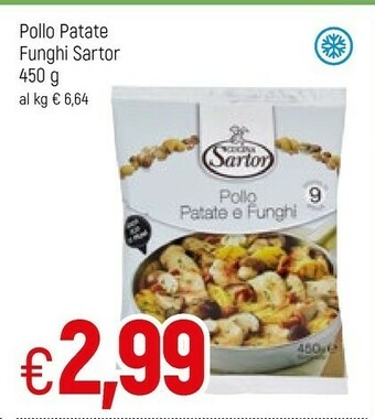 Famila Sartor Pollo Patate Funghi offerta
