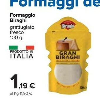 Carrefour Biraghi Formaggio offerta