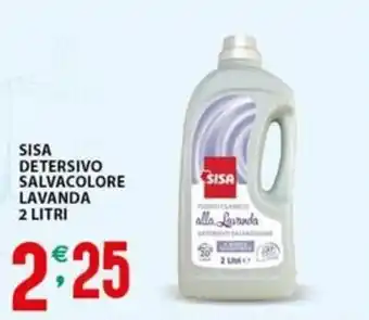 Sisa SISA DETERSIVO SALVACOLORE LAVANDA 2 LITRI offerta