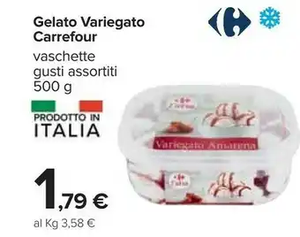 Carrefour Carrefour - Variegato Tiramisù 500 G(ml) offerta