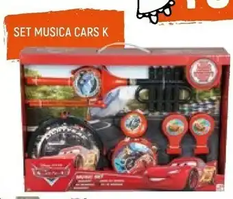 Set Musica Cars K