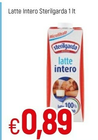 Famila Sterilgarda Sterilgarda - Latte Intero UHT 1000 g(ml) offerta