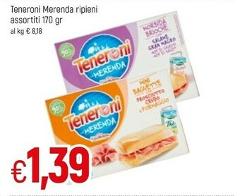 Famila Casa Modena Casa Modena - Teneroni la Merenda Equilibrata 170 g(ml) offerta