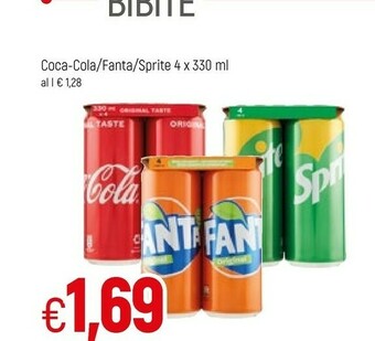 Famila Coca Cola Original Taste/ Fanta/ Sprite offerta