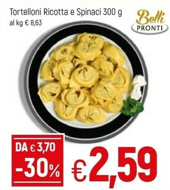 Famila Tortelloni Ricotta E Spinaci offerta