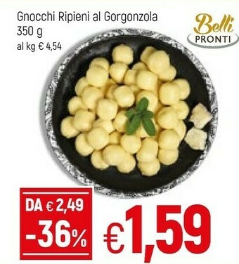 Famila Belli pronti Gnocchi Ripieni Al Gorgonzola offerta