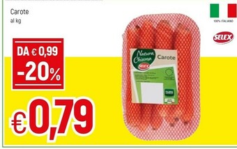 Famila Selex Selex - Carote Natura Chiama offerta