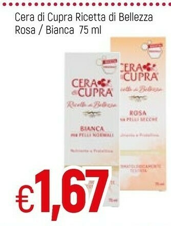 Famila Cera Di Cupra Ricetta Di Bellezza Rosa / Bianca offerta