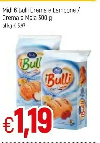 Famila Midi - Ibulli Crema&Lampone 300 G(ml) offerta