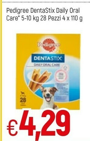 Famila Pedigree DentaStix Cucciolo Pollo offerta