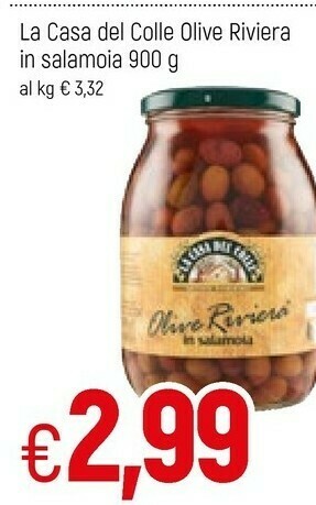 Famila Del colle Olive offerta