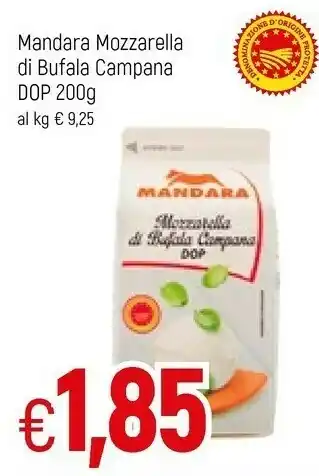 Famila Mandara Mozzarella di bufala offerta