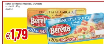 Famila Beretta Pancetta offerta