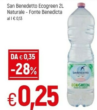 Famila San Benedetto Acqua offerta