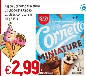 Famila Algida Cornetto offerta