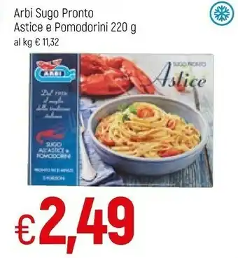 Arbi Sugo Pronto Astice E Pomodorini