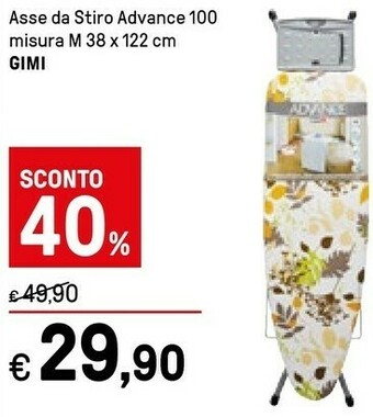 Iper La Grande Misura Asse da stiro offerta