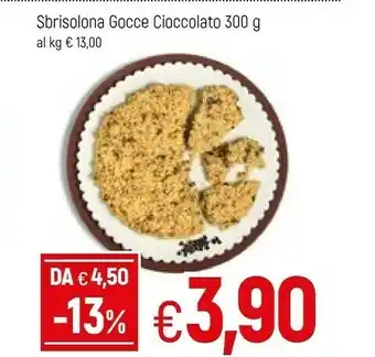Famila Sbrisolona Gocce Cioccolato offerta