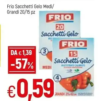 Famila Frio Sacchetti Gelo Medi offerta
