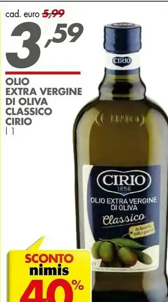 Italmark Cirio Olio Extra Vergine Di Oliva Classico offerta