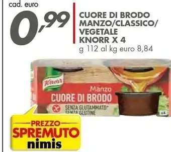 Italmark Knorr Cuore Di Brodo Manzo offerta