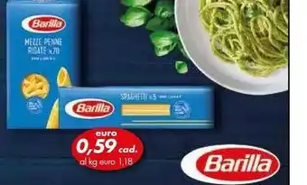 Italmark Barilla Mezze Penne Rigate N. 70 offerta