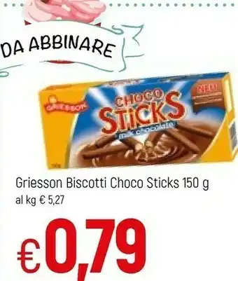 Famila Griesson - Choco Sticks Milk Chocolate 150 G(ml) offerta