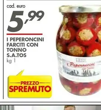 S.a.tos I Peperoncini Farciti Con Tonno
