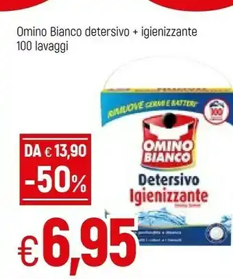 Famila Omino Bianco Detersivo + Igienizzante offerta
