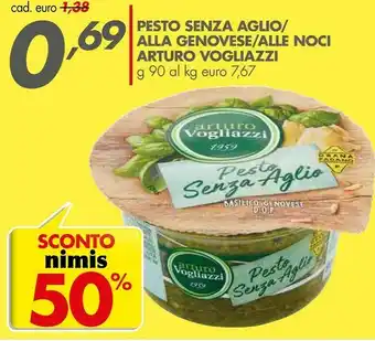 Arturo vogliazzi Pesto Alla Genovese 90 G(ml)