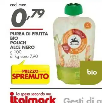 Alce Nero Purea Di Frutta Bio Pouch